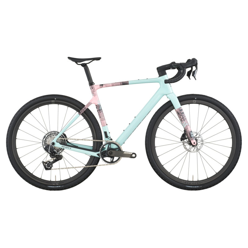 Bicicleta Addict Gravel 10 Color Gelato Blue/gelato Pink